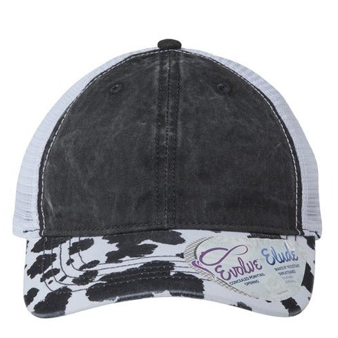 Infinity Her - Women's Animal Print Mesh Back Cap - JANET