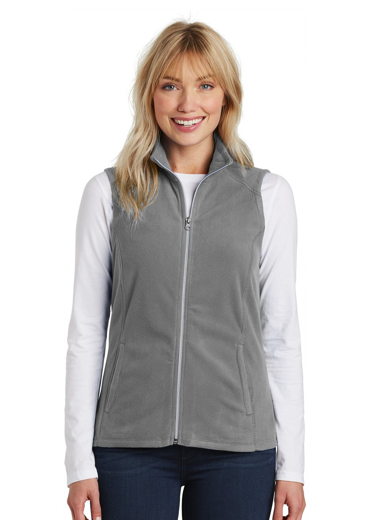 Port Authority® Ladies Microfleece Vest L226