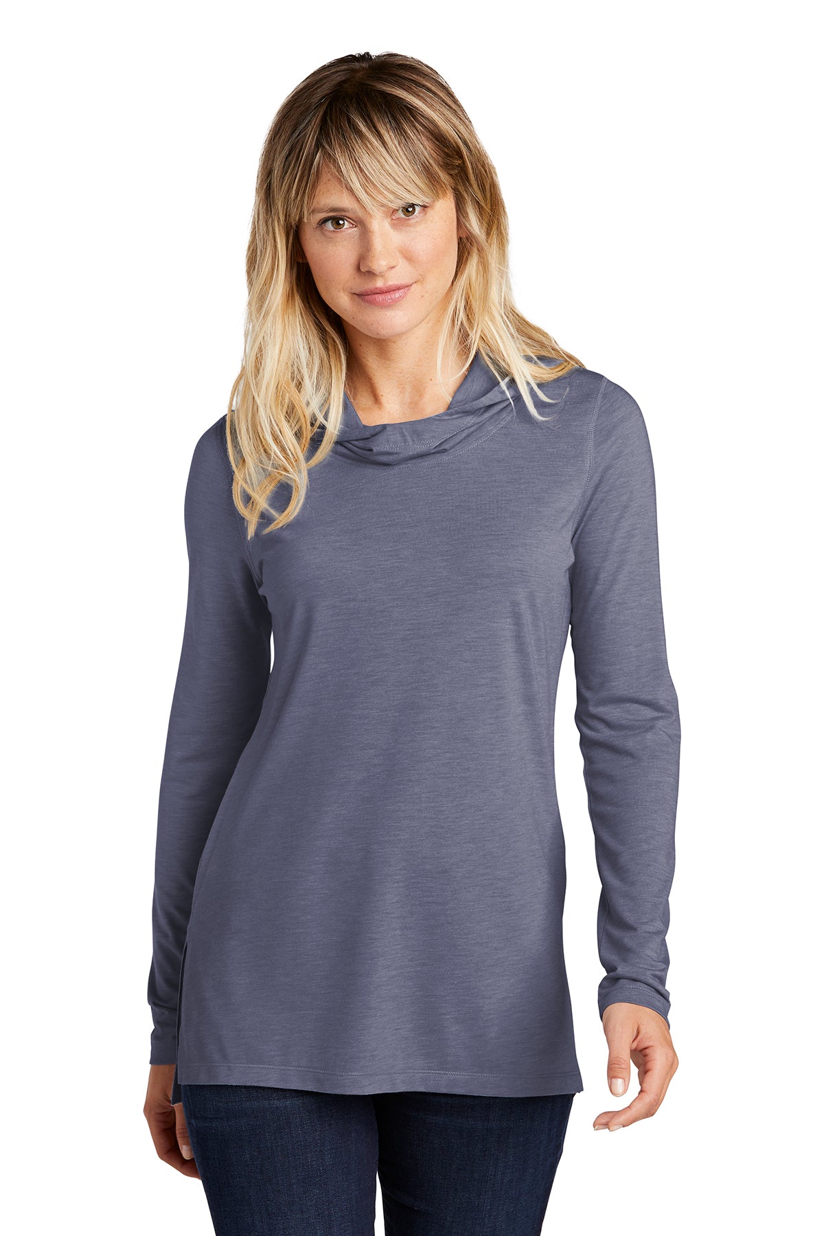 Sport-Tek ® Ladies PosiCharge ® Tri-Blend Wicking Long Sleeve Hoodie LST406