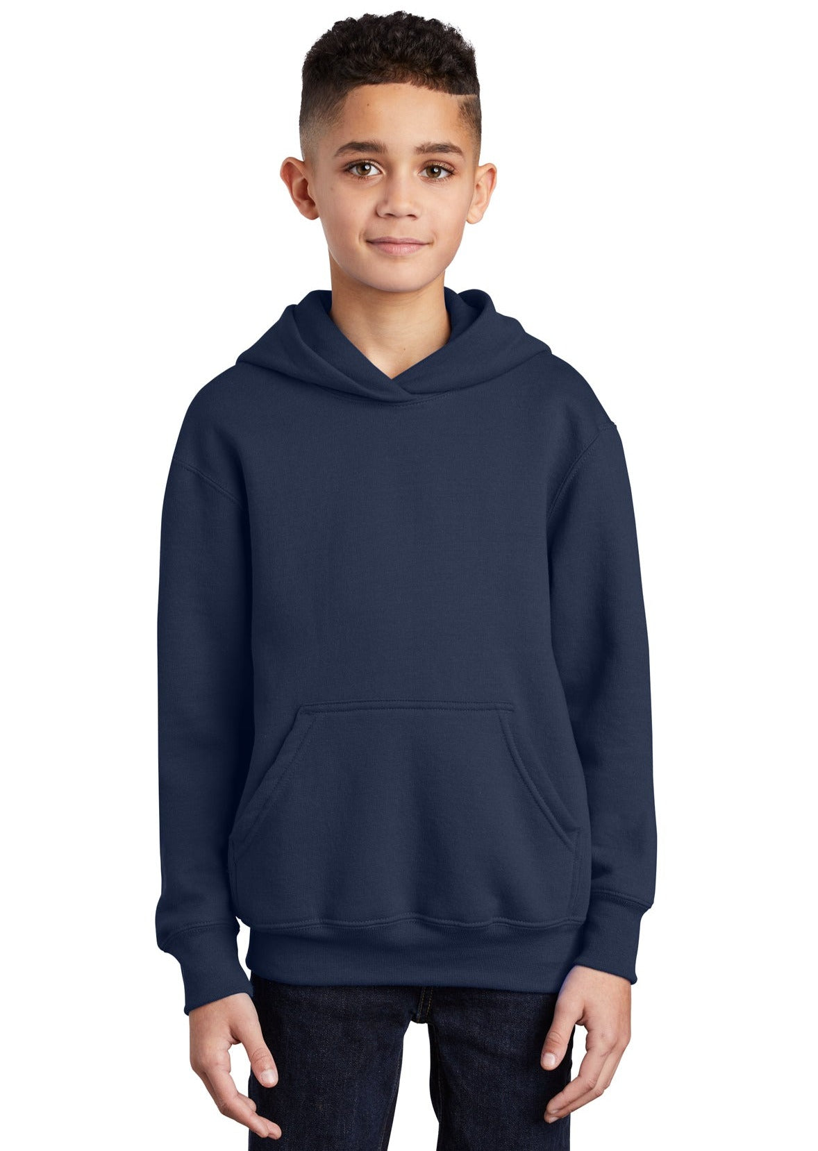 Port & Company® Youth Core Fleece Pullover Hooded Sweatshirt PC90YH