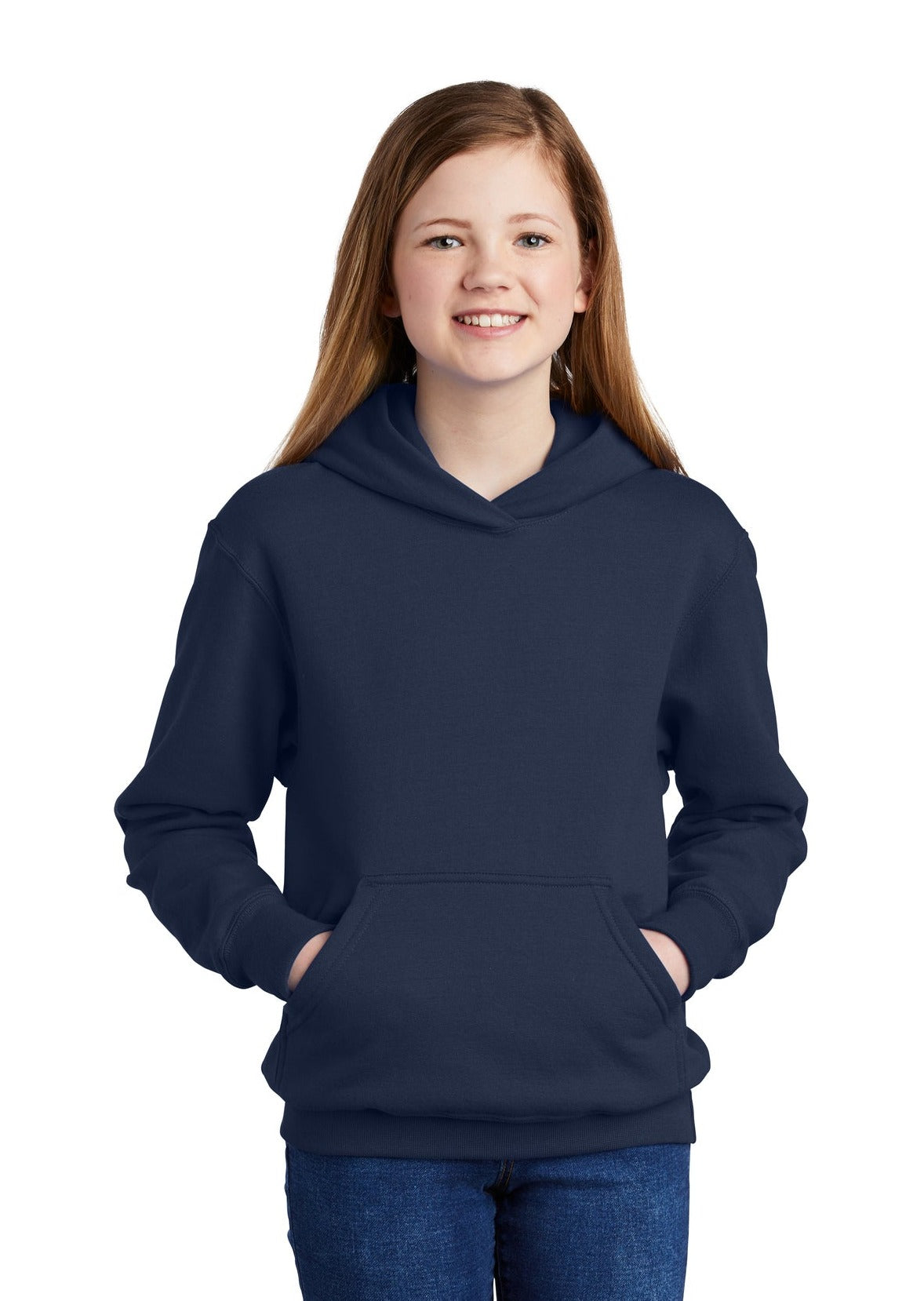 Port & Company® Youth Core Fleece Pullover Hooded Sweatshirt PC90YH