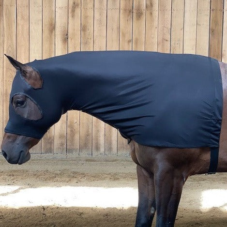 Easy Equine Essentials Sleazy- No Velcro Mesh  BLACK