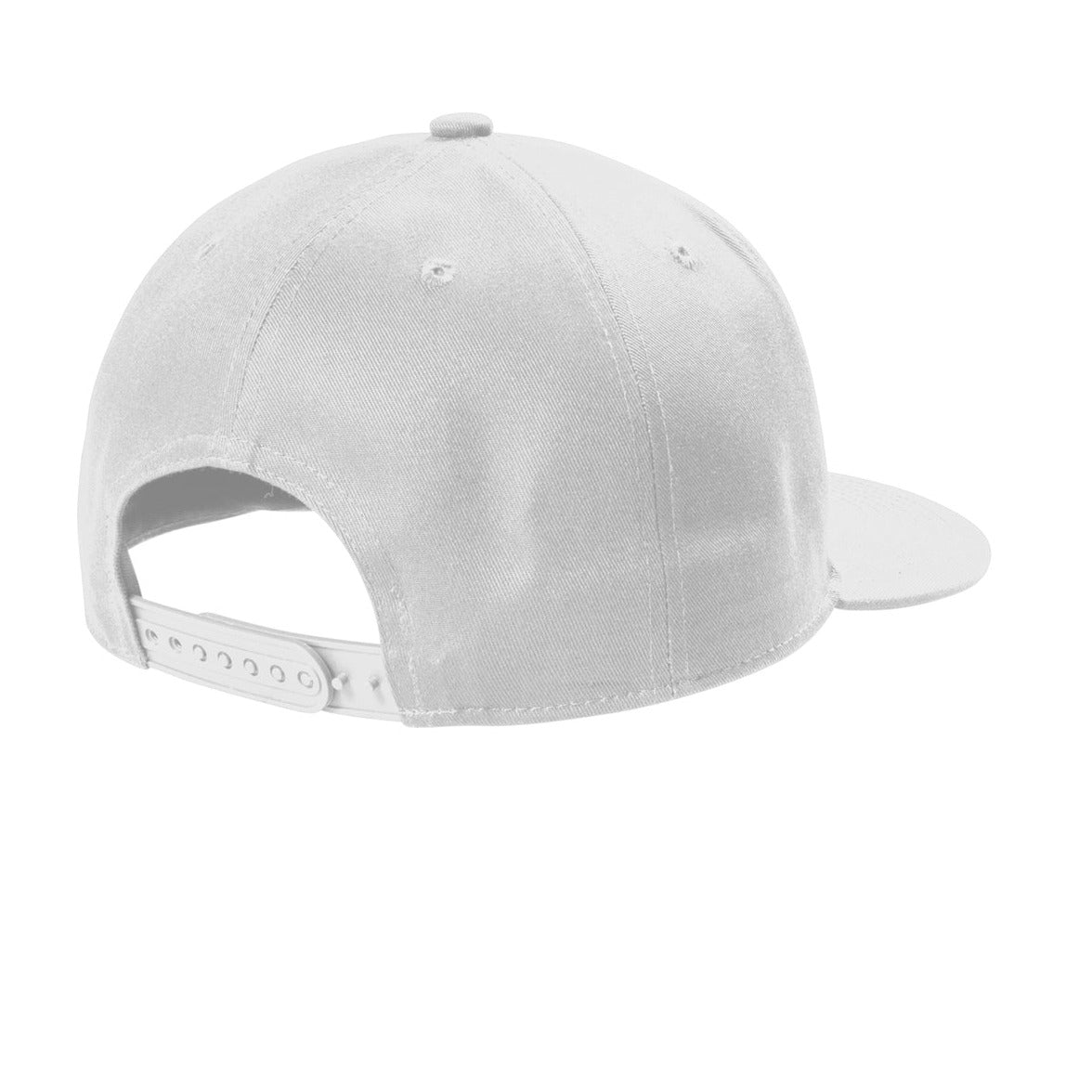 Port Authority® Snapback Flat Bill Cap C116